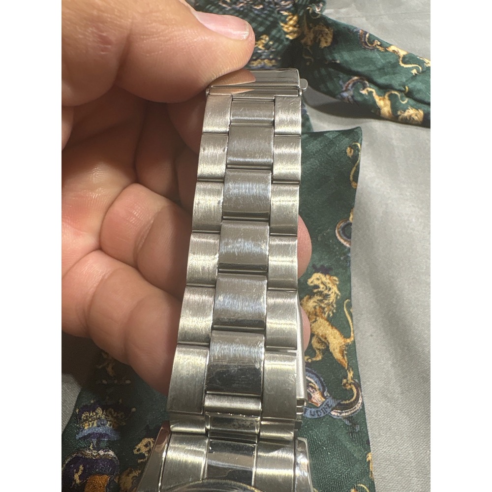 Maison Maestro Dive Master One Mens Watch Silver‎ Stainless Steel Black Dial - Picture 5 of 6